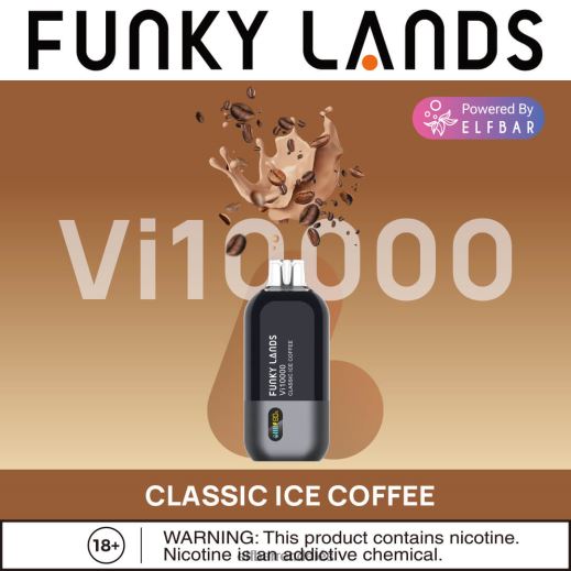 Elf Bar Rendelés Vélemények - ELFBAR funky lands eldobható vape vi10000 puff 6DL6ZV472 klasszikus jeges kávé