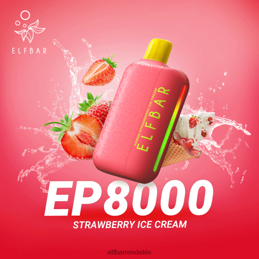 Elfbar Rendeles - ELFBAR eldobható vape új ep8000 puff 6DL6ZV377 eperfagylalt