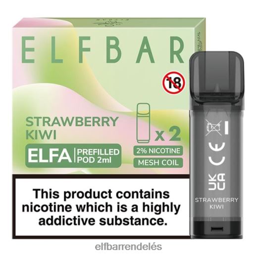 Elfbar Rendeles - ELFBAR elfa előretöltött hüvely - 2ml - 20mg (2 csomag) 6DL6ZV107 epres kivi