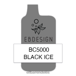 Elf Bar 5000 Slukk - ELFBAR black ice 5000 fogyasztó - szingli 6DL6ZV289