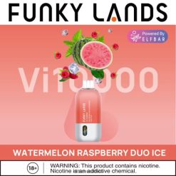 Elf Bar Budapest Shop - ELFBAR funky lands eldobható vape vi10000 puff 6DL6ZV462 görögdinnye málna duó jég