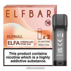 Elf Bar Magyarország - ELFBAR elfa előretöltött hüvely - 2ml - 20mg (2 csomag) 6DL6ZV128 elf bika