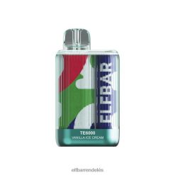 Elf Bar Rendelés - ELFBAR eldobható vape te6000 puff 6DL6ZV381 vanília jégkrém