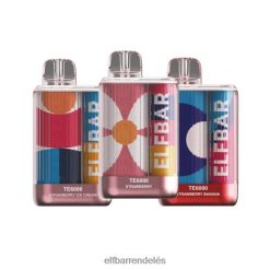 Elf Bar Rendelés Olcsón - ELFBAR eldobható vape te6000 eper kombók 6DL6ZV395 eperfagylalt