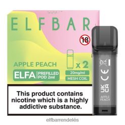 Elf Bar Rendeles Olcson - ELFBAR elfa előretöltött hüvely - 2ml - 20mg (2 csomag) 6DL6ZV116 alma őszibarack
