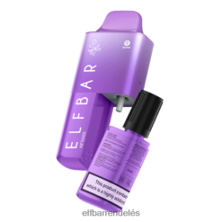Elf Bar Rendelés Vélemények - ELFBAR af5000 előretöltött készlet - 20 mg 6DL6ZV52 szőlő