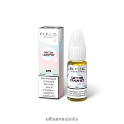 Elf Bar Vape Magyarország - ELFBAR elfliq vattacukor jeges nicsók - 10ml-20 mg/ml 6DL6ZV214