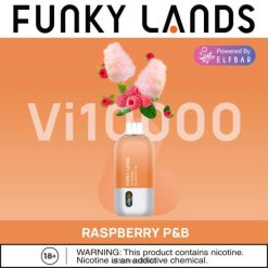 Elf Bar Vape Magyarország - ELFBAR funky lands eldobható vape vi10000 puff 6DL6ZV469 málna p&b