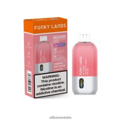 Elfbar Rendeles - ELFBAR funky lands legjobb ízű eldobható vape vi10000 grape sorozat 6DL6ZV452 áfonyás szőlő duó jég