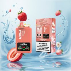 Razz Bar 40000 Puffs Áfonya Jég_Love 66 - 650 Mah Akku, Típus-C Port