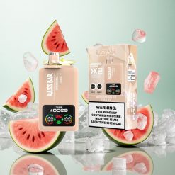 Razz Bar 40000 Puffs Eldobható E-Pipacs Görögdinnye Jég_Kóla Jég, 650 Mah Akkumulátor, Típus-C Port