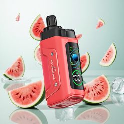 Razz Bar 45000 Puffs Dinnye Jég Beállítható Légáramlással és 1.0 Ohm Mesh Coil