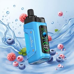 Razz Bar 45000 Puffs Eldobható E-cigaretta Állítható Légáramlással és Boróka Jég Ízzel