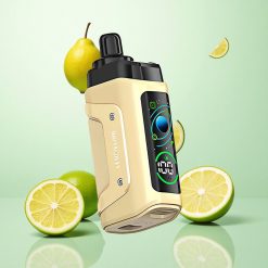 Razz Bar 45000 Puffs Eldobható E-cigaretta Citromlágyító Íz, 1.0 Ohm Hálós Coil és Állítható Légáramlás