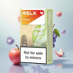 RELX Pod Pro 2 600 Puffs 0% nikotin Szőlő-Alma