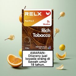 RELX Pod Pro 2 600 Puffs 1,9ml Dús Dohány