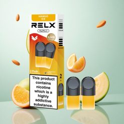 RELX Pod Pro 2 600 Puffs Mango Jég 1,8% nikotintartalom