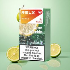RELX Pod Pro 2 600 Puffs Menta Csillám 1,9ml tartály és 3 feszültségbeállítás