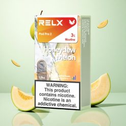 RELX Pod Pro 2 600 Puffs méz sárgadinnye és 3% nikotintartalom