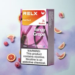 RELX Pod Pro 2 600 Puffs Tangyos Szőlő 3% nikotintartalom