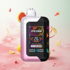 SMOK SPACEMAN SP40000 Eldobható E-cigaretta 1000mAh Akkumulátor és 20ml e-likvid Pink Limonádé